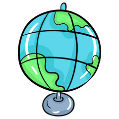 Sticker - Globe 