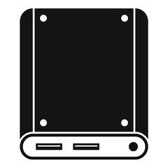 Poster - Storage ssd icon. Simple illustration of storage ssd vector icon for web design isolated on white background