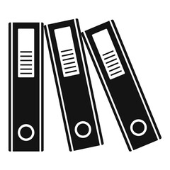 Poster - Storage document folder icon. Simple illustration of storage document folder vector icon for web design isolated on white background