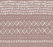Abstract seamless pattern in hand painted style. Gray and white scandinavian background.