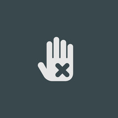 Sticker - Stop - Tile Icon