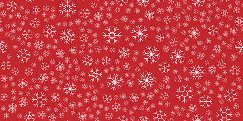 Wall Mural - Snowflakes holidays pattern background. Vector eps10