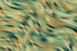 Dark green waves impasto background, digitally created.