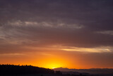 Fototapeta  - sunset in the sky