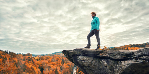 Poster - Ausblick vom Gipfel