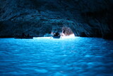 Fototapeta Sawanna - Blue Grotto on the coast of the island of Capri, Italy
