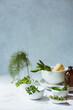 © Helen Rushbrook/Stocksy - Fresh herbs
