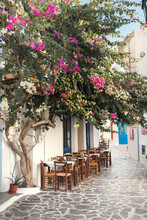 Plaka Street, Milos, Greece