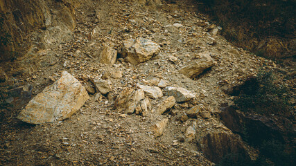 Sticker - Small stones on the ground at daytime