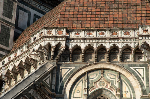 Fotomural Cathedral of Santa Maria del Fiore, duomo of Florence, is the main Florentine church