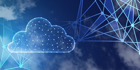 Poster - 2d rendering technology Cloud computing 