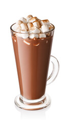 Wall Mural - hot chocolate with marshmallows