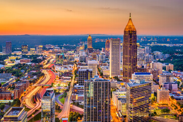 Atlanta, Georgia, USA Skyline