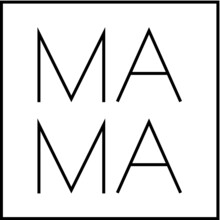 Vector Illustration Of The Mama Sign