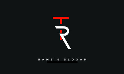 TR, RT, T, R  Abstract Letters Logo Monogram