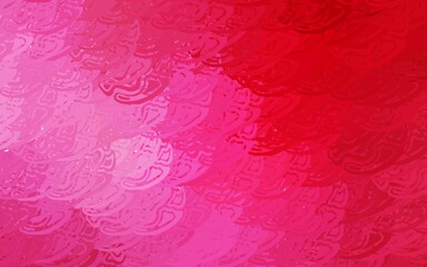 Light Pink, Red vector template with chaotic poly shapes.