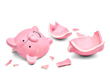Coin Finance Saving Money Piggybank Business Crisis Banking Piggy Bank Pig Broken Poverty Recession
