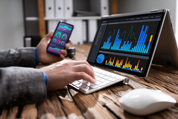 Poster - Mobile KPI Analytics Dashboard
