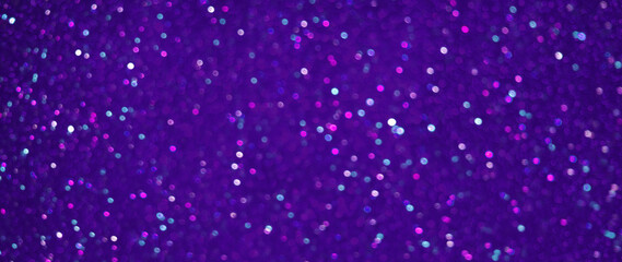 Wall Mural - purple lilac celebration bokeh background