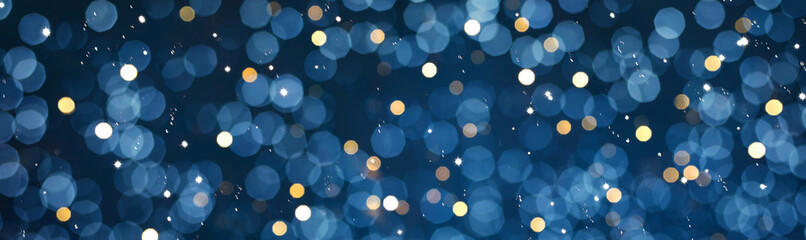 Beautiful defocused Holiday background with glitter light