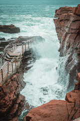 Wall Mural - Thunder Hole in Acadia National Park, ME