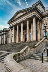 Wall Mural - The Liverpool Central Library on the historic St George's Quarter