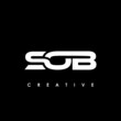 SOB Letter Initial Logo Design Template Vector Illustration	

