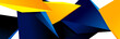 © antishock - Triangle mosaic abstract background, 3d triangular low poly shapes. Geometric vector illustration for covers, banners, flyers and posters and other