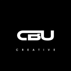 CBU Letter Initial Logo Design Template Vector Illustration	
