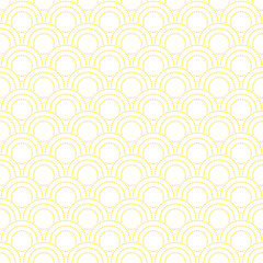 Wall Mural - Pattern with circles. Dots seamless pattern for wallpaper, wrapping paper