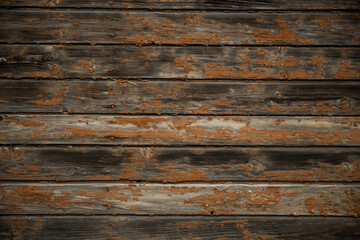 Poster - old wooden wall. background for designer