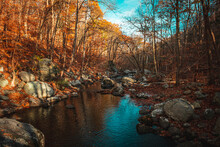 Popolopen Creek In Orange County, Hudson Highlands, NY