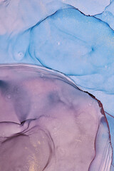  Alcohol ink art.Mixing liquid paints. Modern, abstract colorful background, wallpaper. Marble texture.Translucent colors