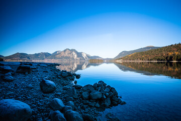 bavaria, water, walchensee, lake, mountain, germany, blue, nature, alps, landscape, sky, mountains, 