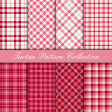 Cherry Pink Tartan Collection