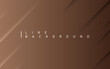 © vectorplus - Golden brown luxury background. Premium diagonal line abstract colorful background with dynamic shadow.