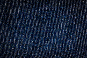 Wall Mural - full frame image of blue denim fabric background