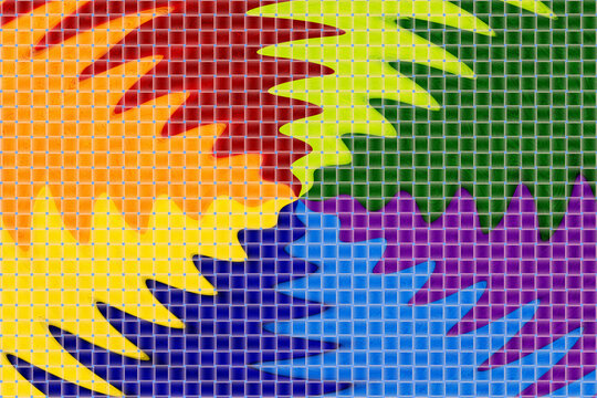 Colorful abstract background, pattern