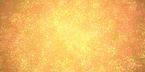 Canvas Print - yellow orange abstract spotted dark monochrome background. universal backdrop for banners, web, brochures, any decor.
