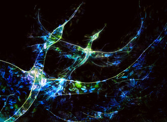 Aufkleber - Flying phoenix bird as symbol of rebirth and new beginning.