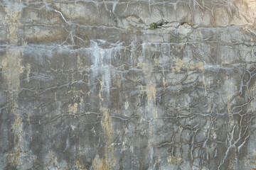 Abstract colorful cement wall texture and background with cracks