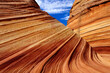 The WAVE #2 in the Coyote Buttes Area of Vermilion Cliffs National Monument, Arizona, USA