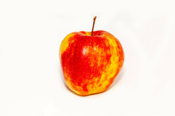 Wall Mural - red apple isolated on white