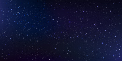 Wall Mural - beautiful background galaxy illustration with stardust and bright shining stars illuminating the spa