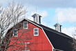 Barn with Two Cupolas