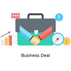 Canvas Print - Business Deal 