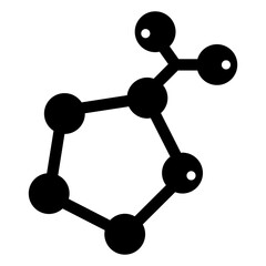 Sticker - Chemistry Molecule Vector  