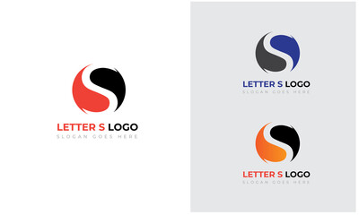 Wall Mural - Creative Letter S logo Design Template 