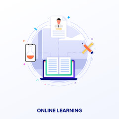 Poster - Distance Learning Illustration 