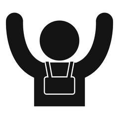 Poster - guide adventure icon. simple illustration of guide adventure vector icon for web design isolated on 